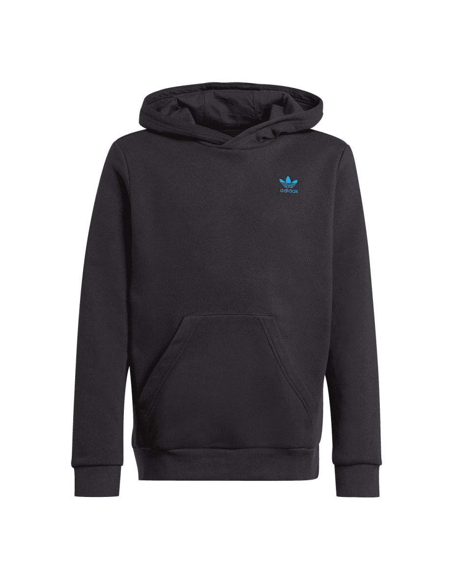 Boy's adidas Originals Junior Logo Hoodie in Black