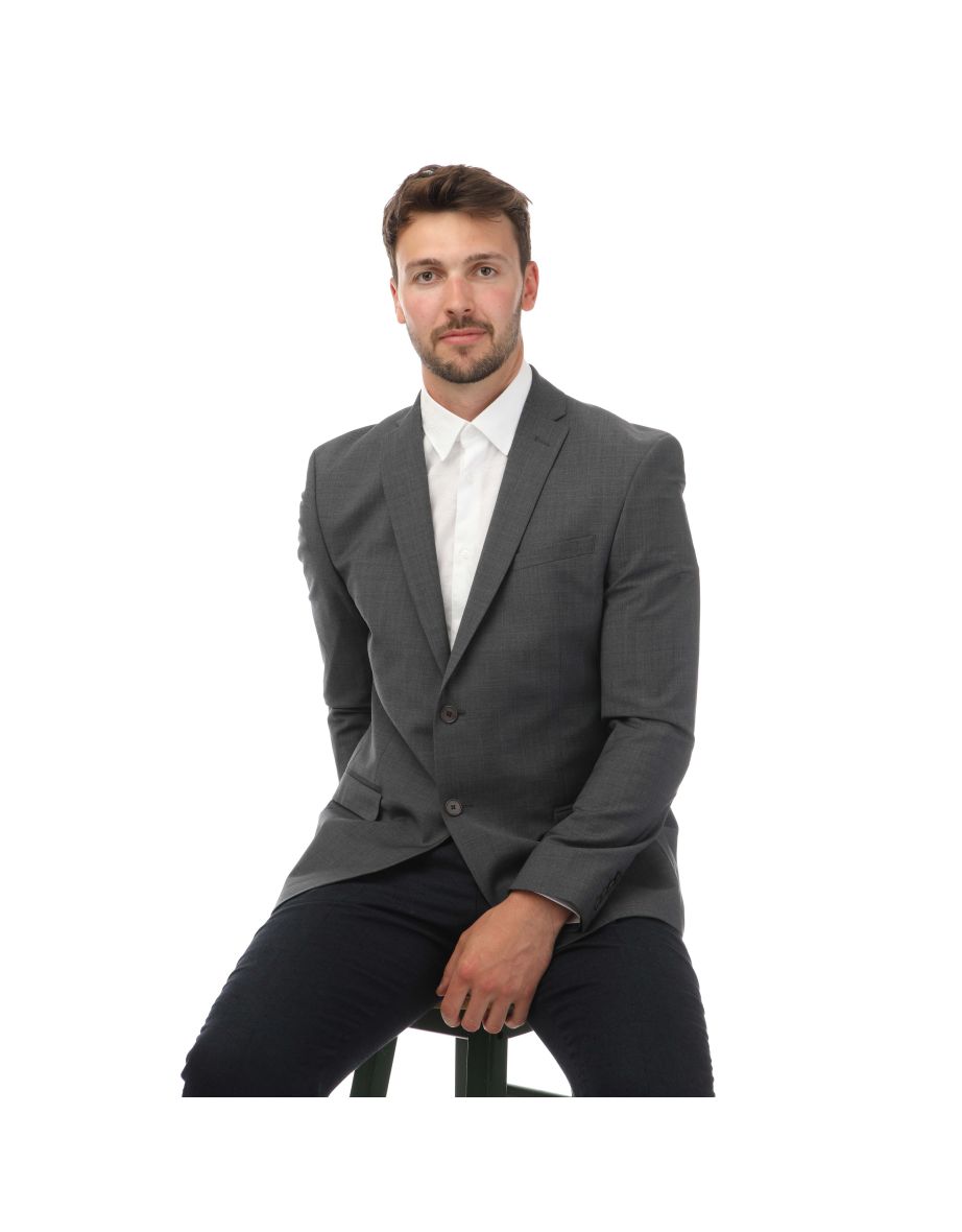 Men's Ted Baker Formal Suit Jacket in Grey - 3