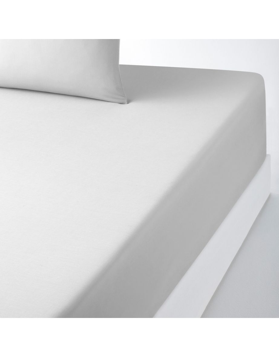 SCENARIO Plain Polycotton Fitted Sheet