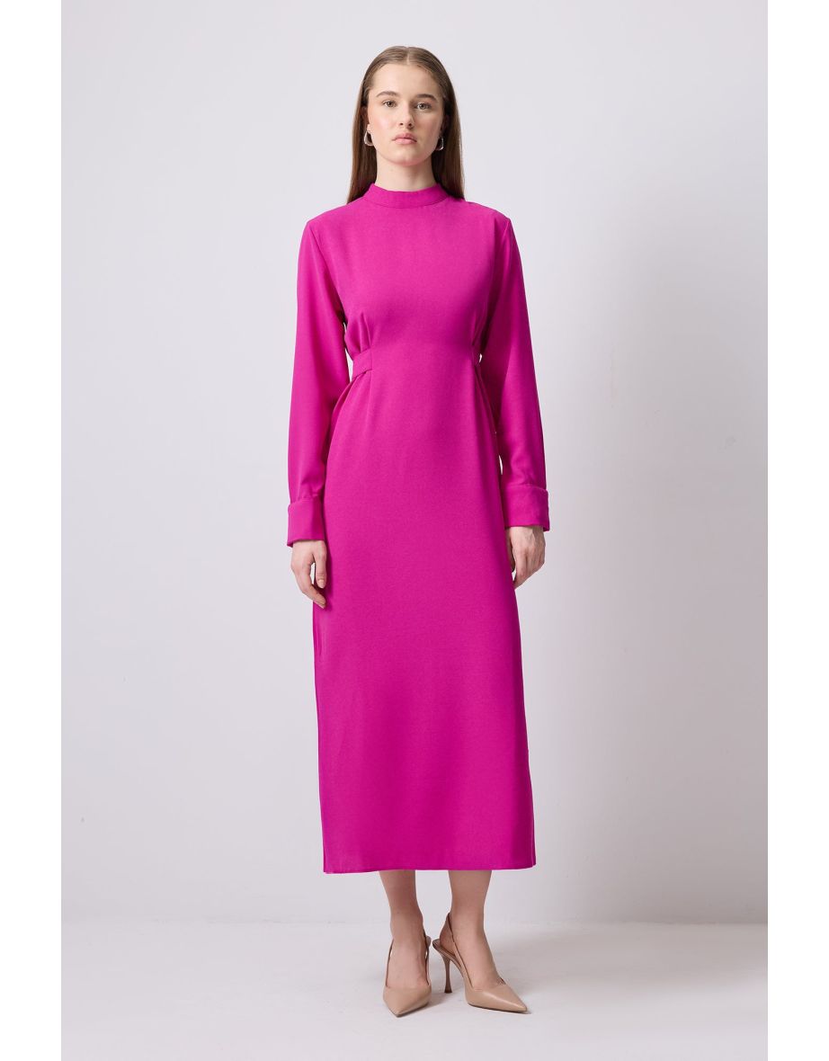 CREPE FIT DRESS