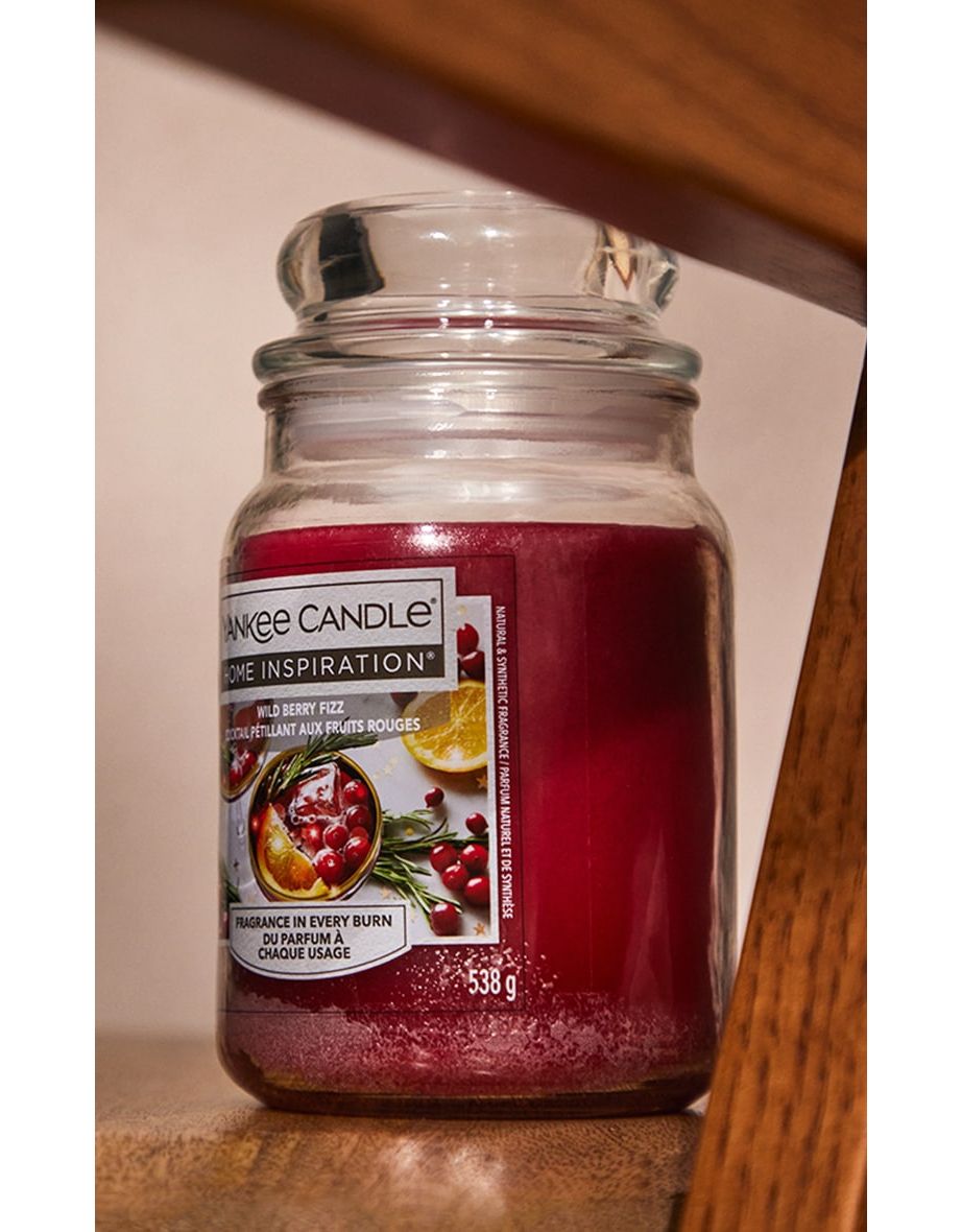 Yankee Candle Wildberry Fizz Medium Jar