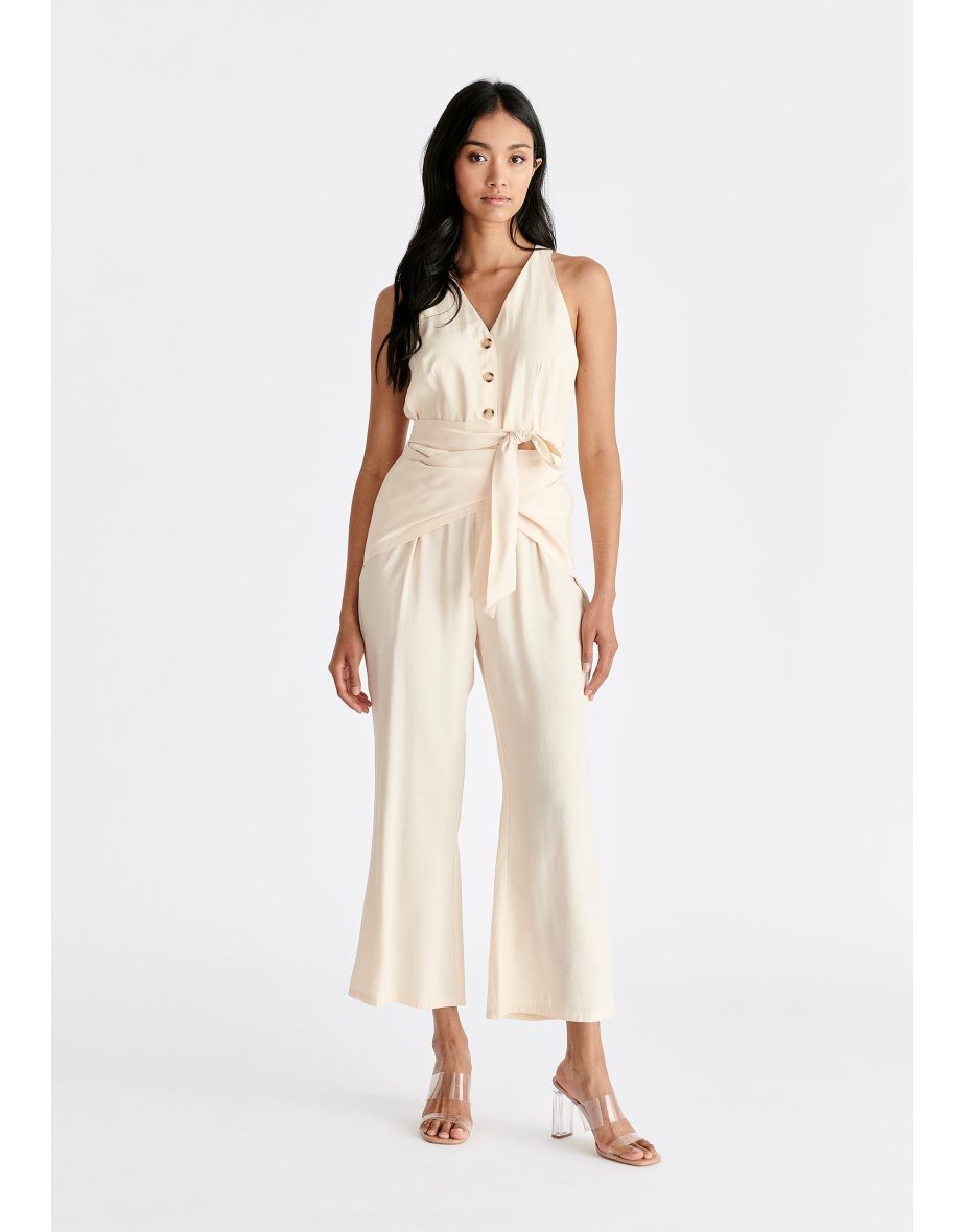Waist Tie Jumpsuit