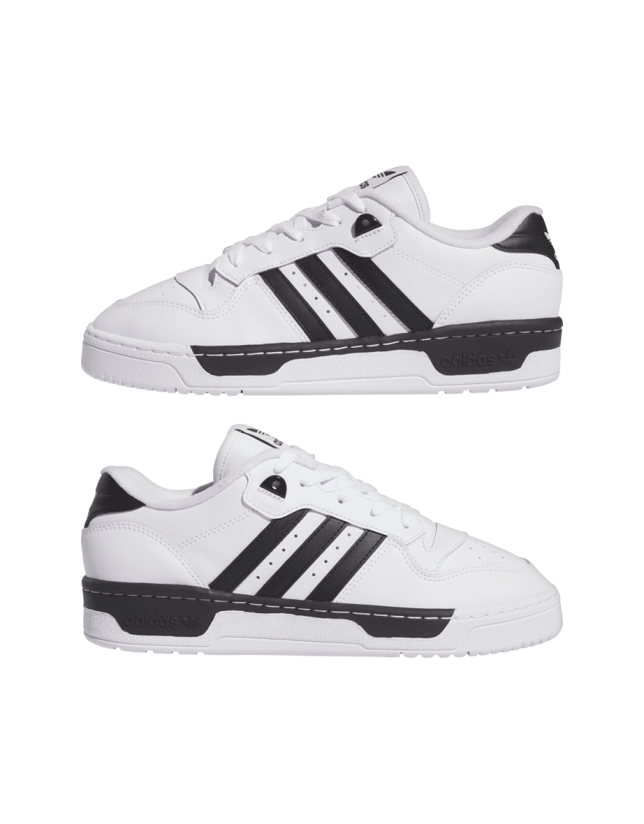 Men's adidas Originals Rivalry Low Trainers in White - 9