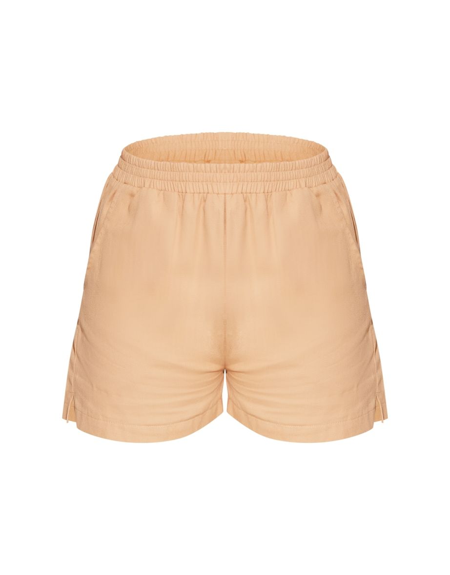 Camel Twill Runner Shorts - 5