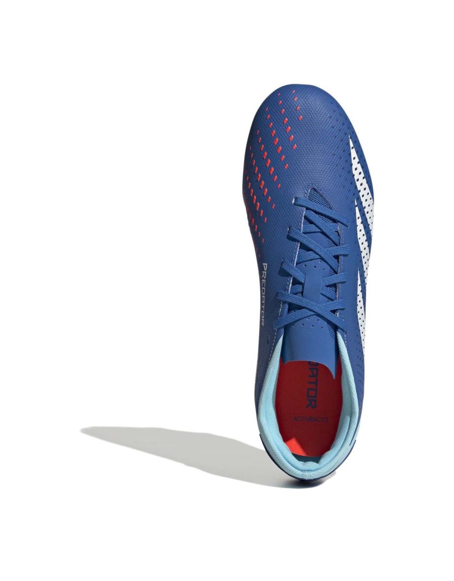 Men's adidas Predator Accuracy.3 Low FG Football Boots in Blue - 4