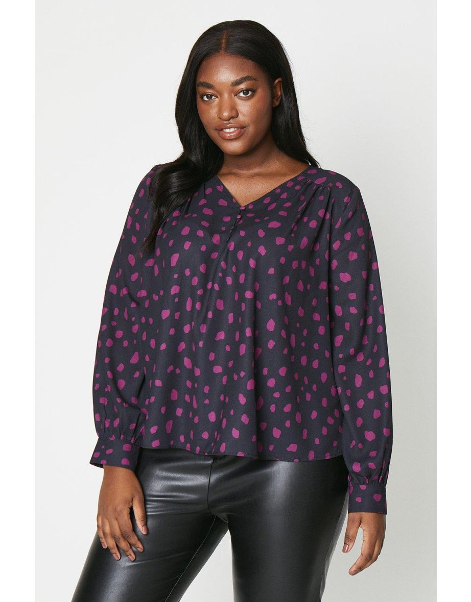 Dorothy perkins polka dot clearance top