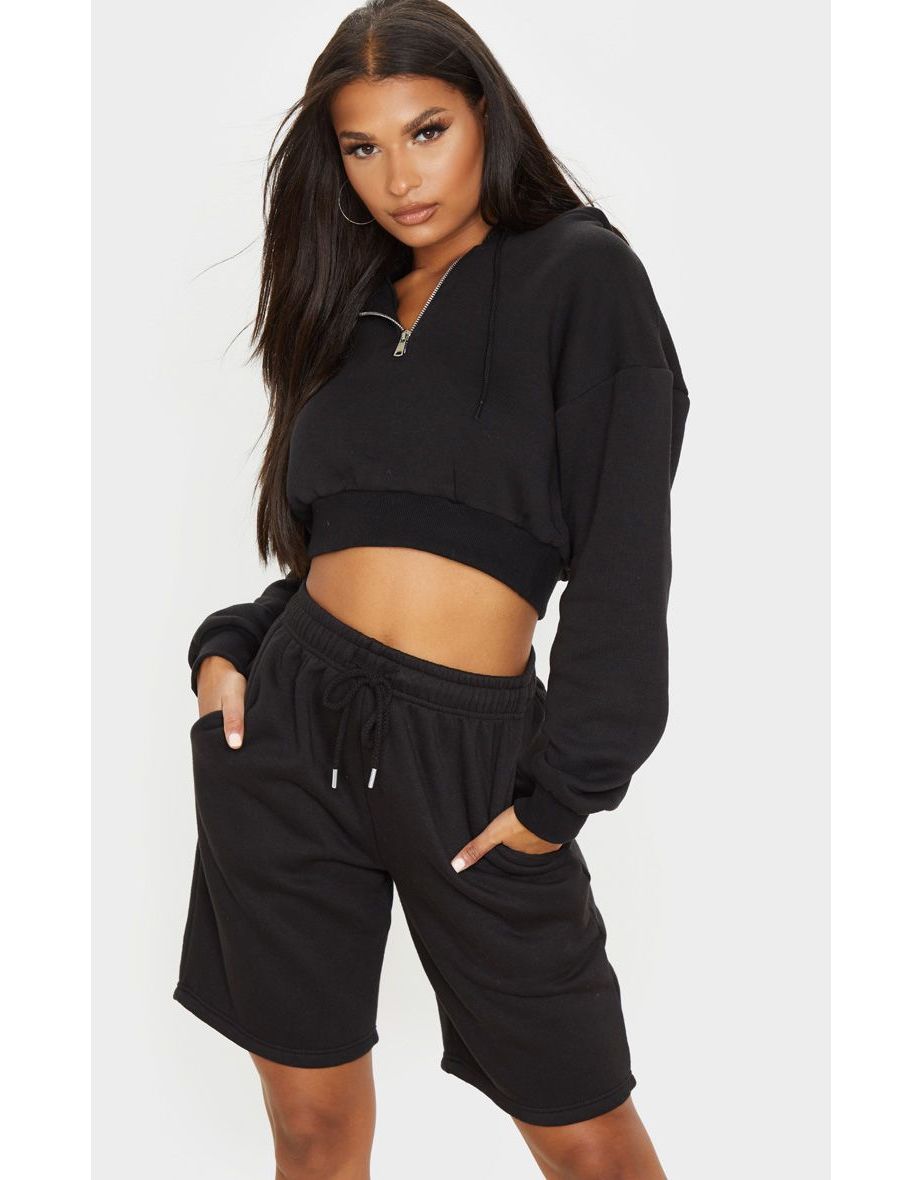 drawstring sweat shorts