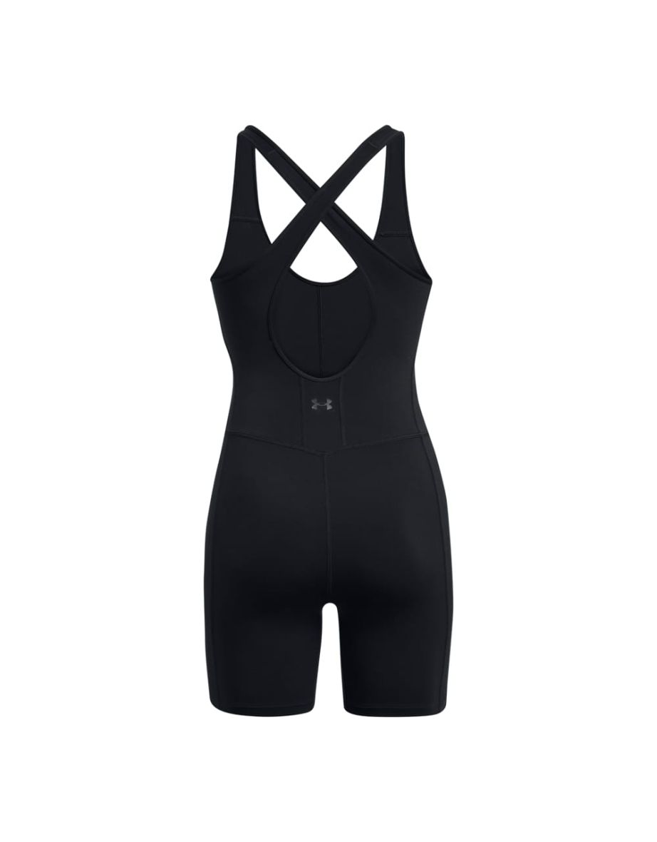 Women's Under Armour UA Meridian Shorts Bodysuit in Black - 1