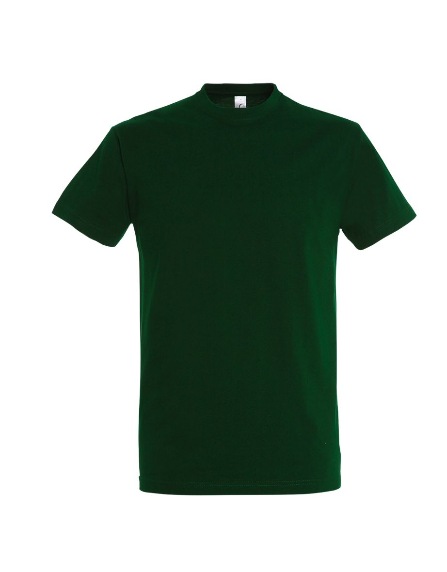 SOLS Mens Imperial Heavyweight Short Sleeve T-Shirt - Bottle Green