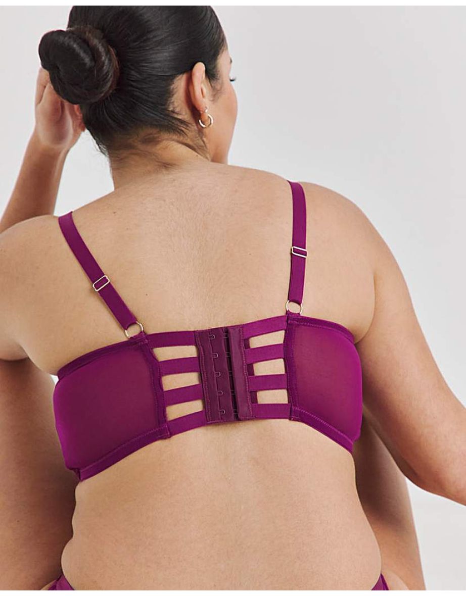 Simply Be Sexy Lace Quarter Cup Bra - 4