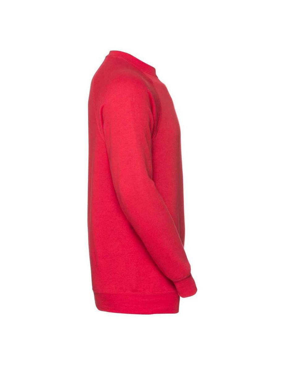 Russell Mens Spotshield Raglan Sweatshirt - Classic Red - 2