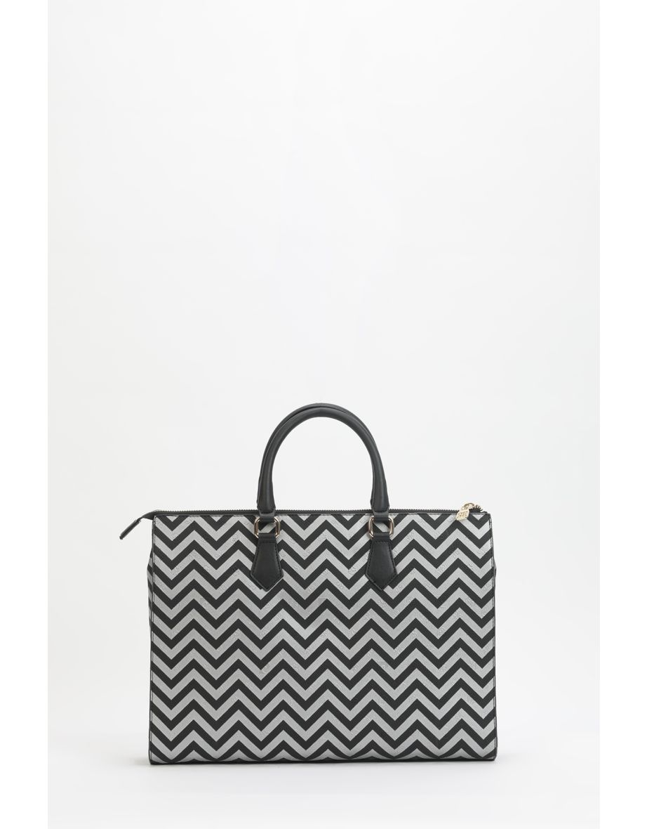 Silver Black Women's Laptop & Briefcase - 5