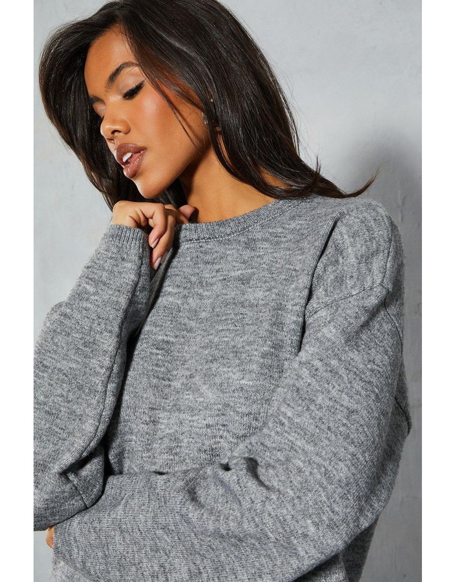 Premium Knitted Mohair Oversized Jumper - 3