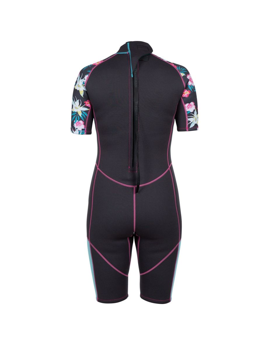 Trespass Womens/Ladies Sonar Wetsuit - Dark Grey - 1