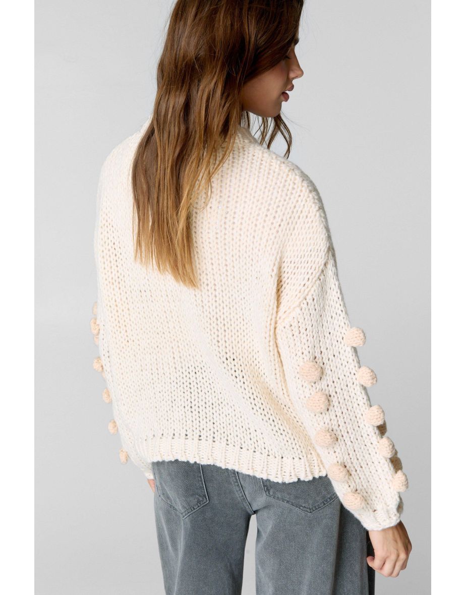 Pom Pom Sweater - 3