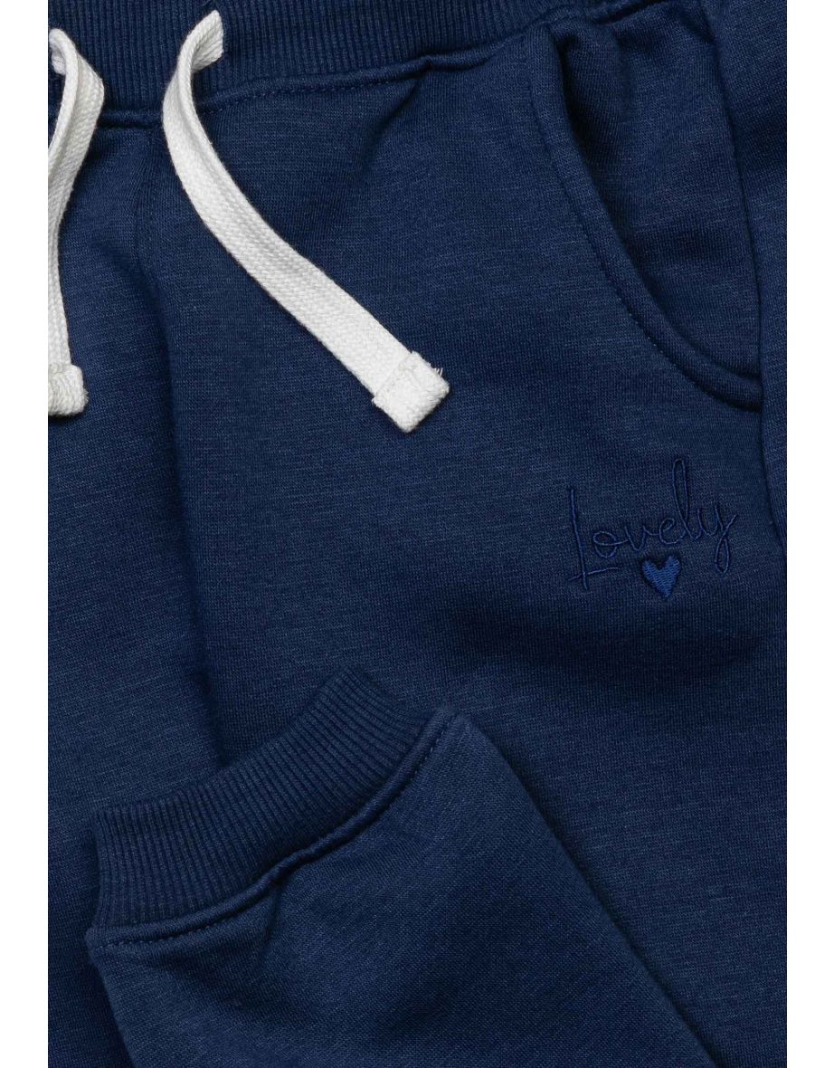 Girls 'Lovely' Fleece Joggers - 2
