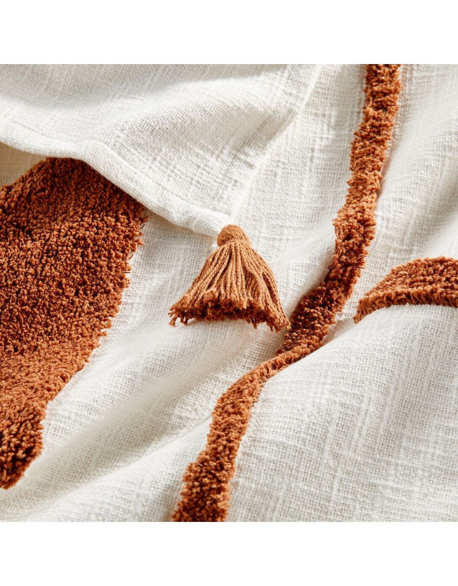 Goboa Tufted Cotton Blanket - 2