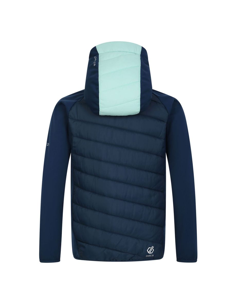 Boy's Dare 2b Juniors Explore Hybrid Jacket in Blue - 2