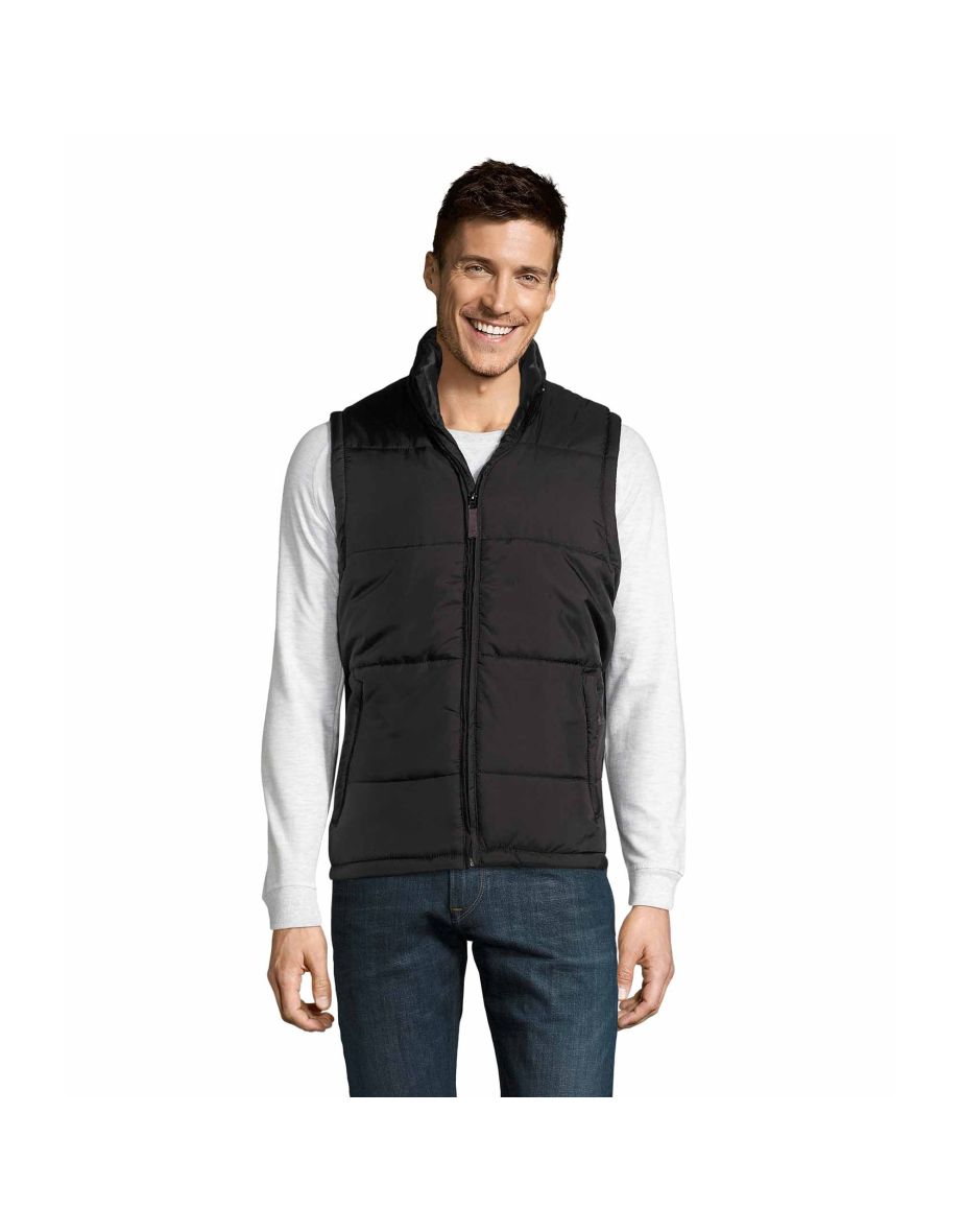 SOLS Warm Padded Bodywarmer Jacket - Black