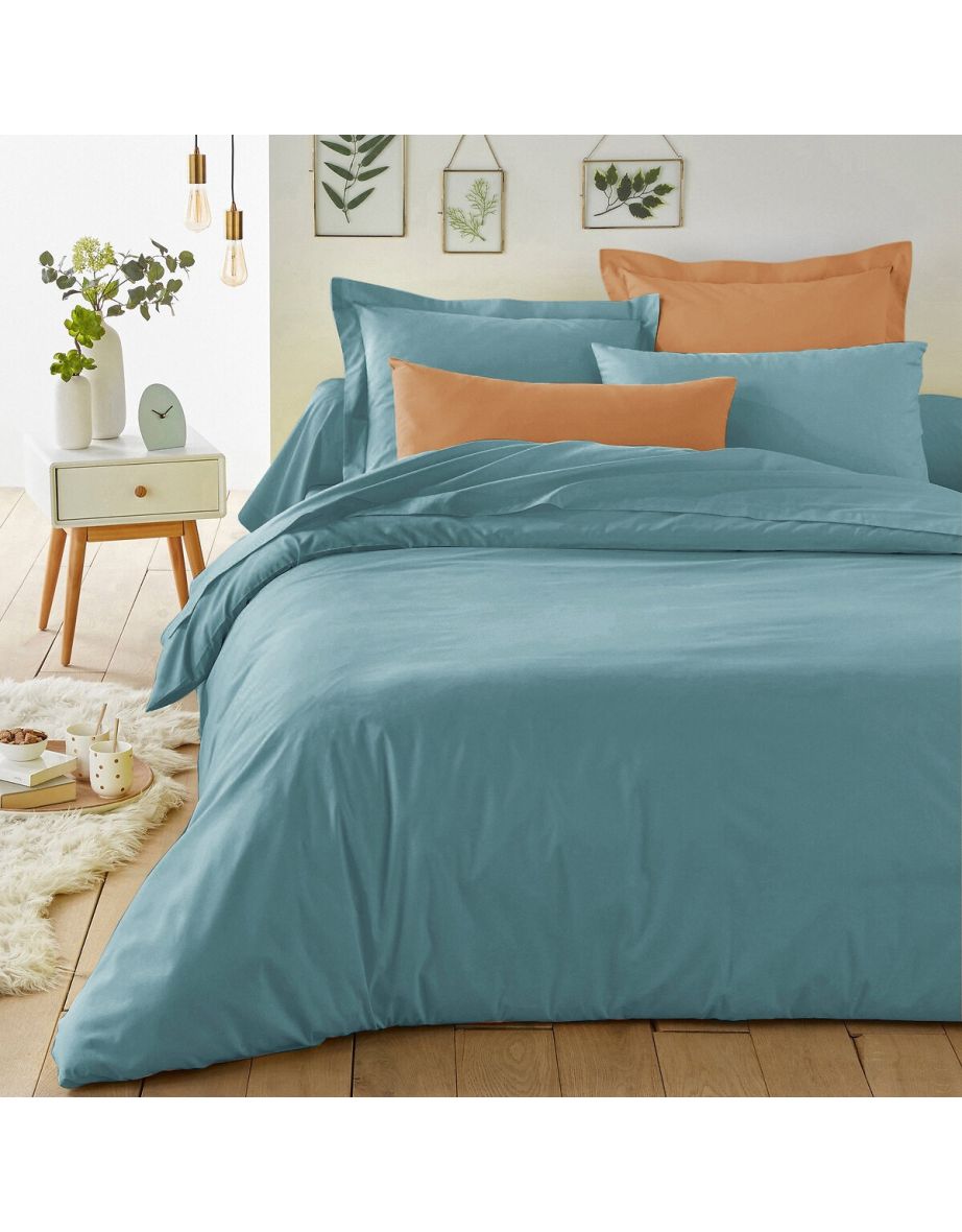 Scenario Plain 100% Cotton Fitted Sheet for Thick Mattresses