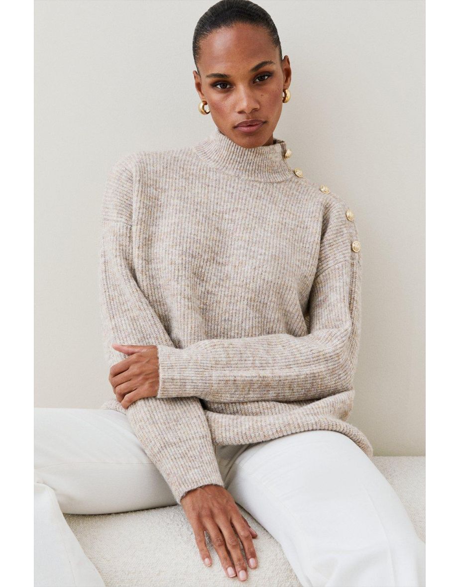 Karen millen cream jumper best sale