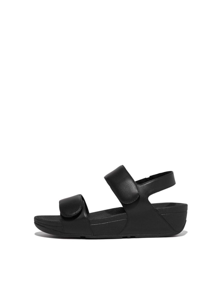 Lulu Adjustable Leather Back-strap All Black