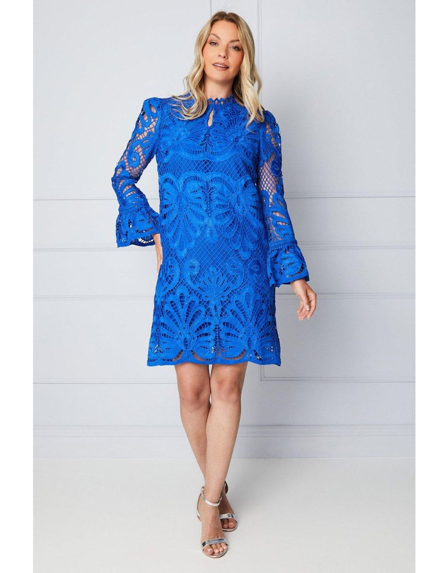Premium Lace Shift Dress