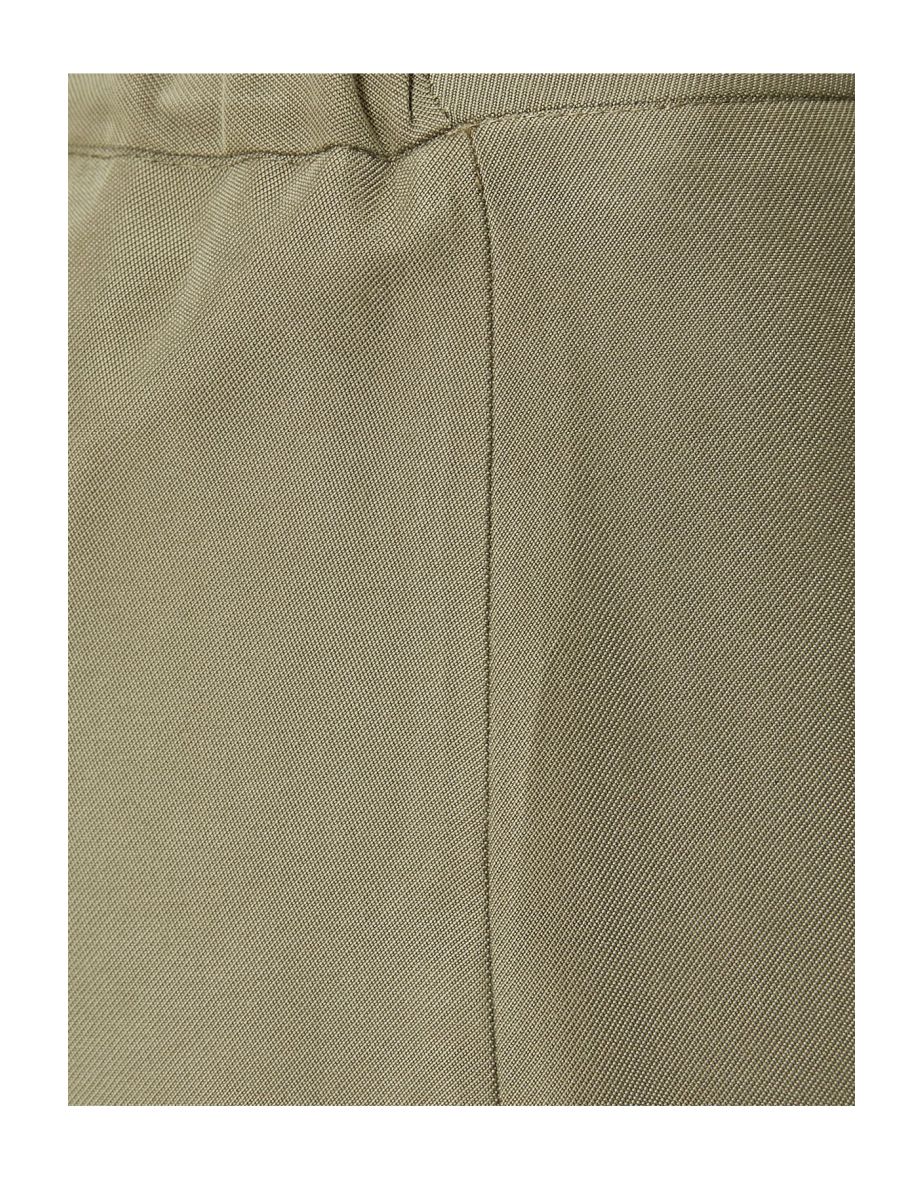 High Waist Wide Leg Trousers Modal Fabric - 5
