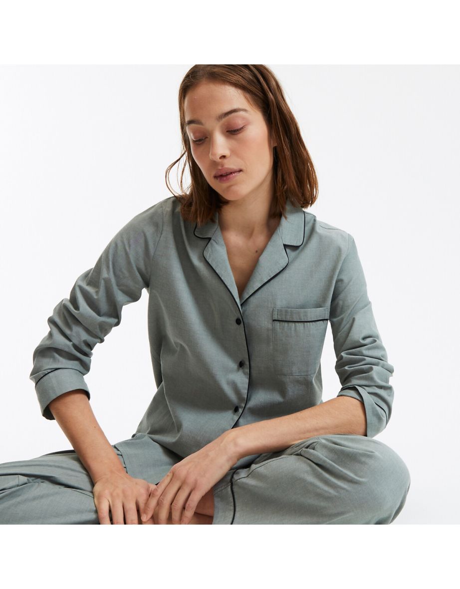 Signatures Chambray Effect Pyjamas - 2