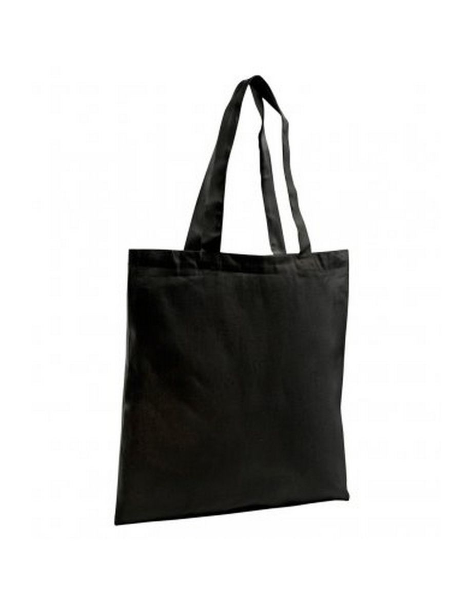 SOLS Zen Organic Cotton Tote/Shopper Bag - Black