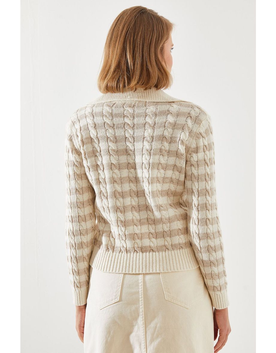 Hair Polo Neck Sweater - 6