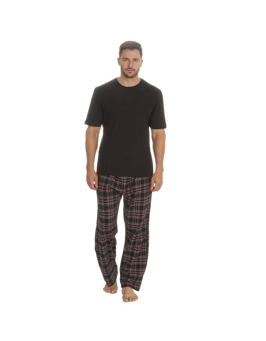 Mens jersey short pyjama set deals