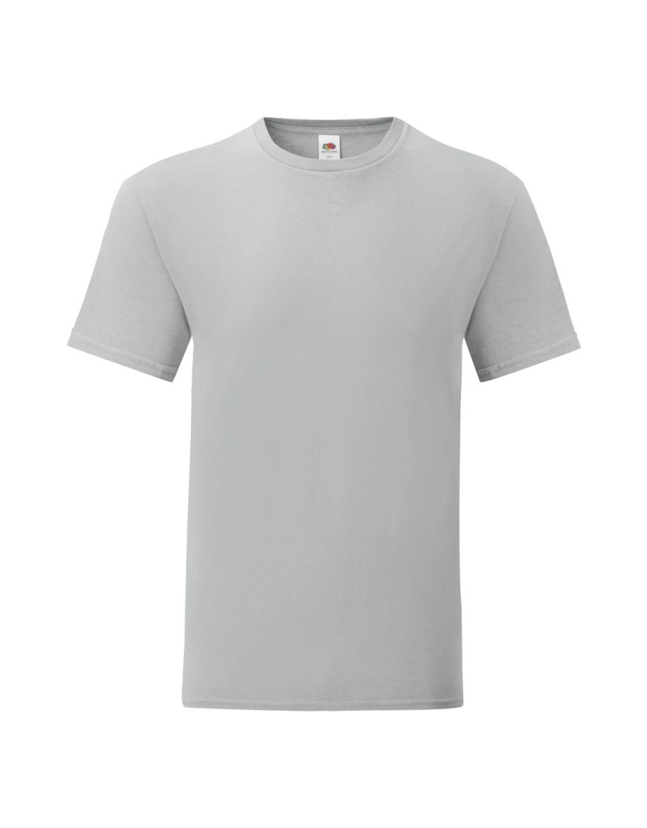 Fruit Of The Loom Mens Iconic T-Shirt - Zinc Grey