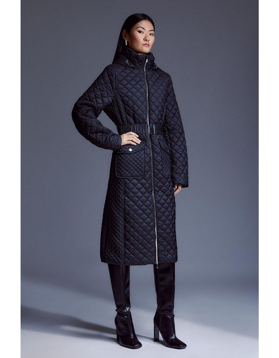 Longline lightweight coat store