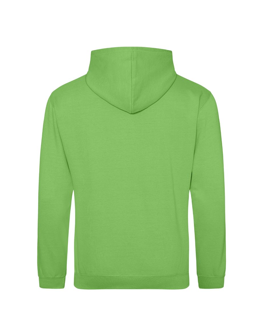 Awdis Unisex College Hooded Sweatshirt / Hoodie - Lime Green - 1
