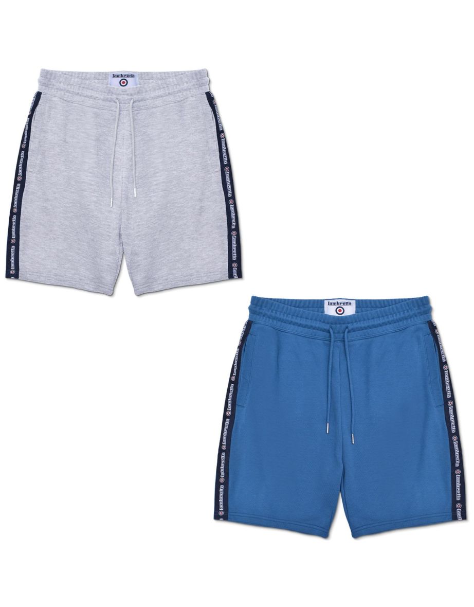 Shop Lambretta Mens Tapped Joggers Sweatpants Sweatshort Shorts Online in Oman VogaCloset