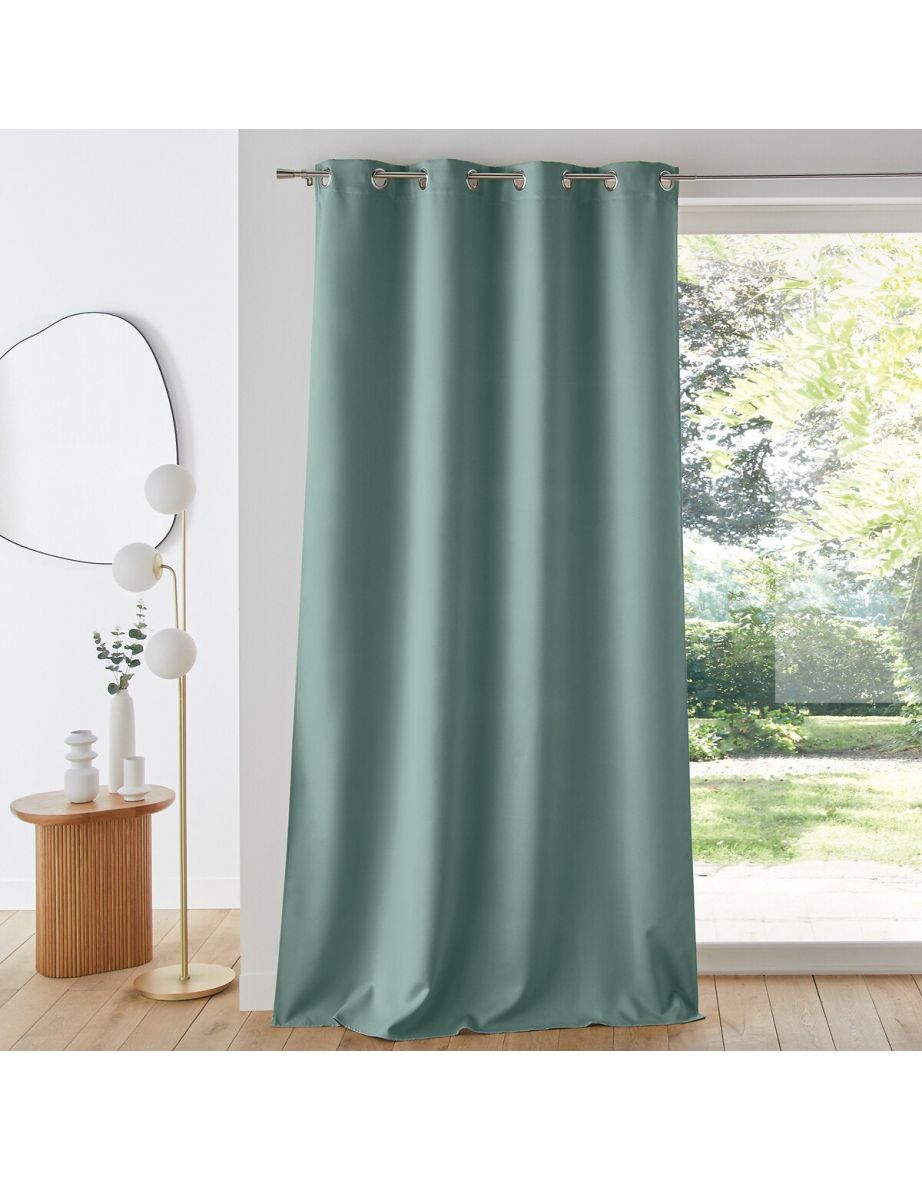 Voda Double-Sided Single Blackout Curtain with Eyelets