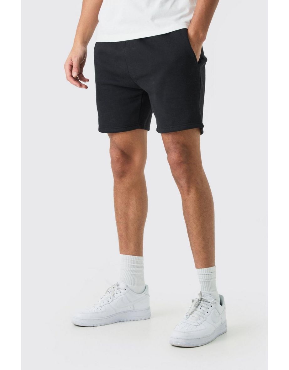 Mens slim fit jersey shorts new arrivals