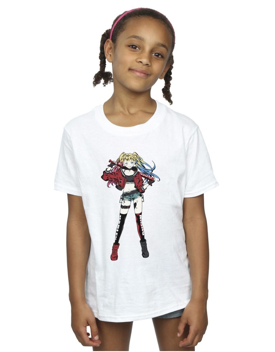 Harley quinn 2024 white shirt