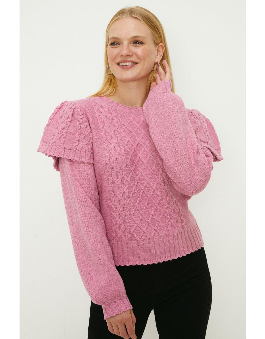 Oasis pink jumper hotsell