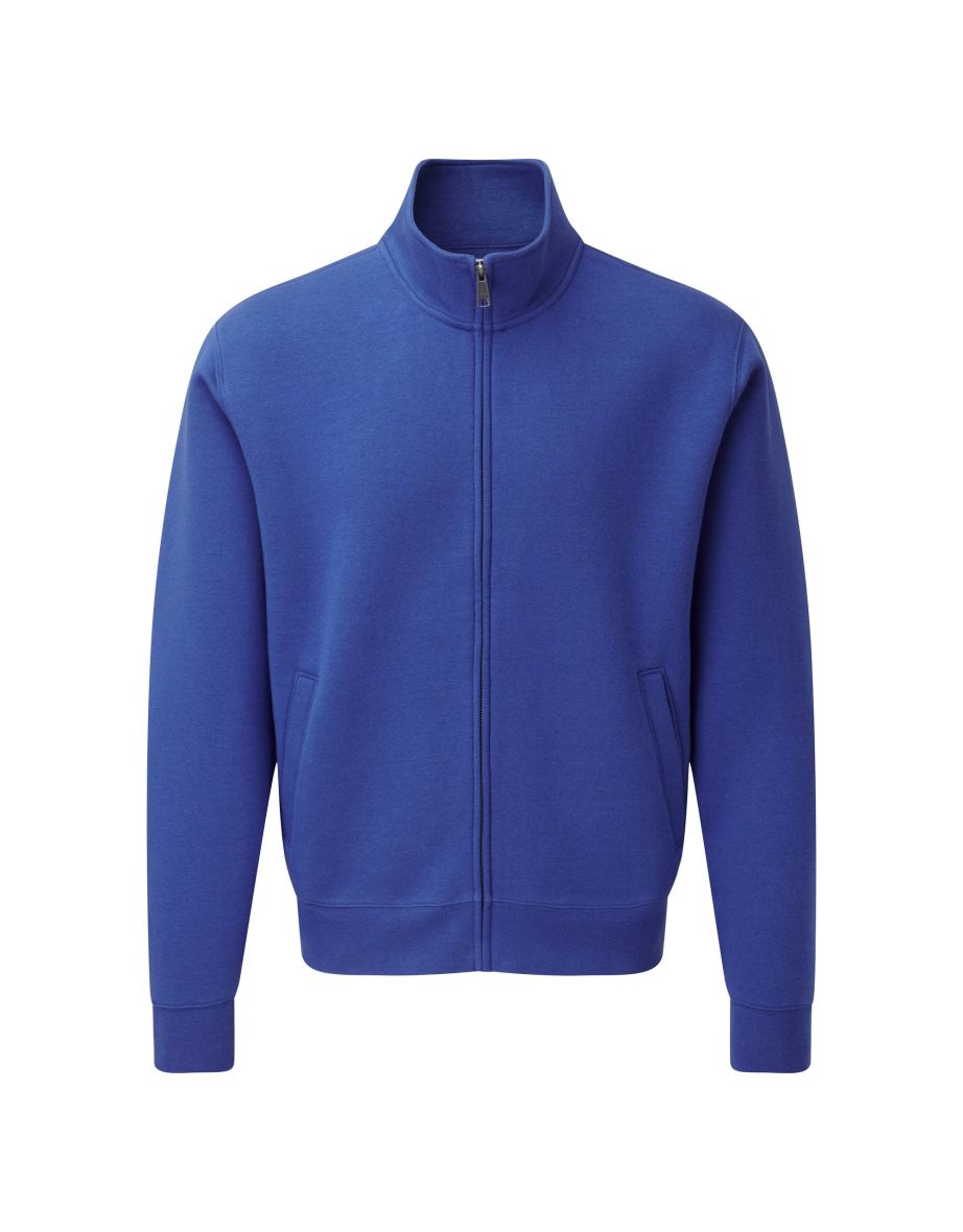 Russell Mens Authentic Full Zip Jacket - Bright Royal