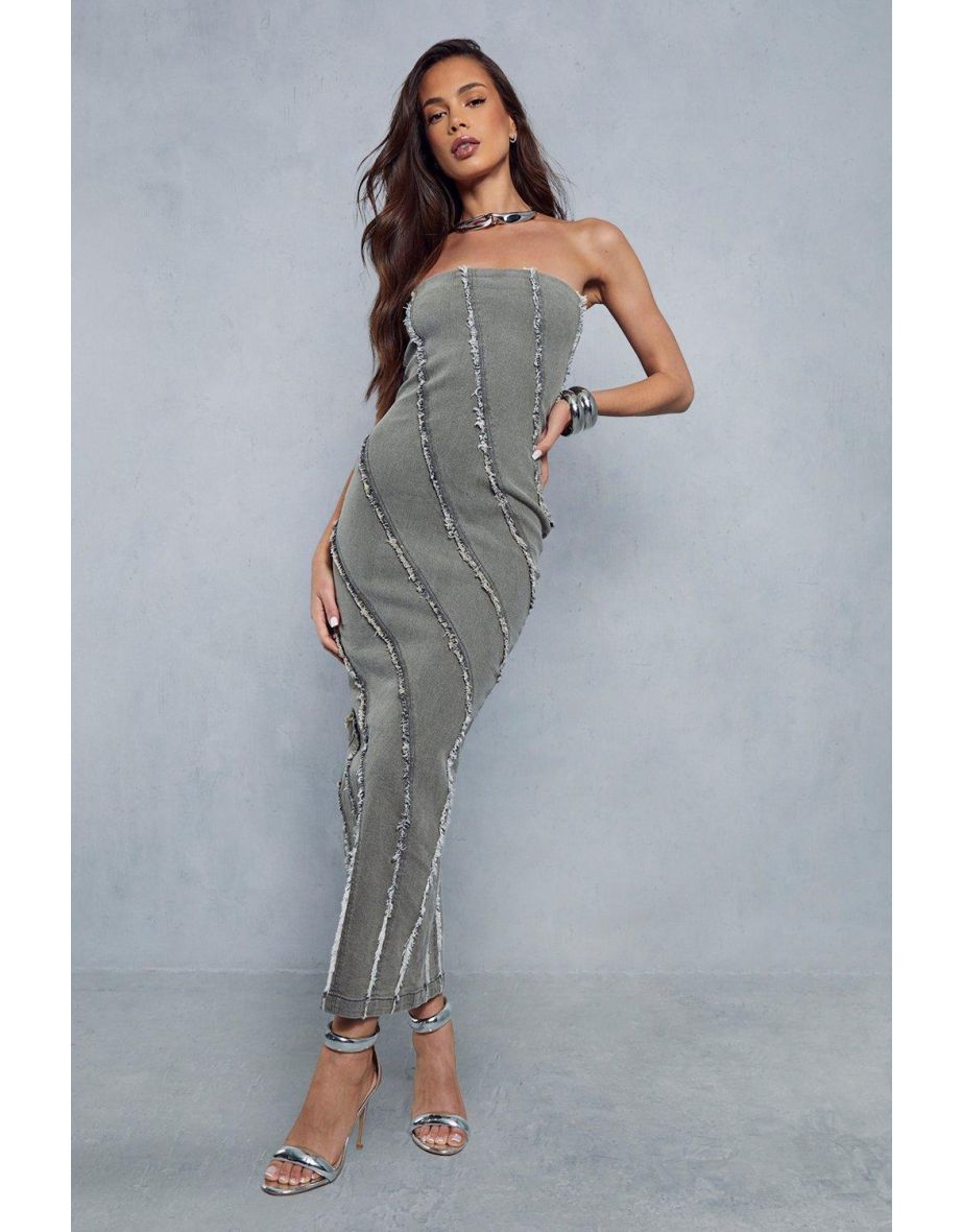 Misspap denim dress clearance