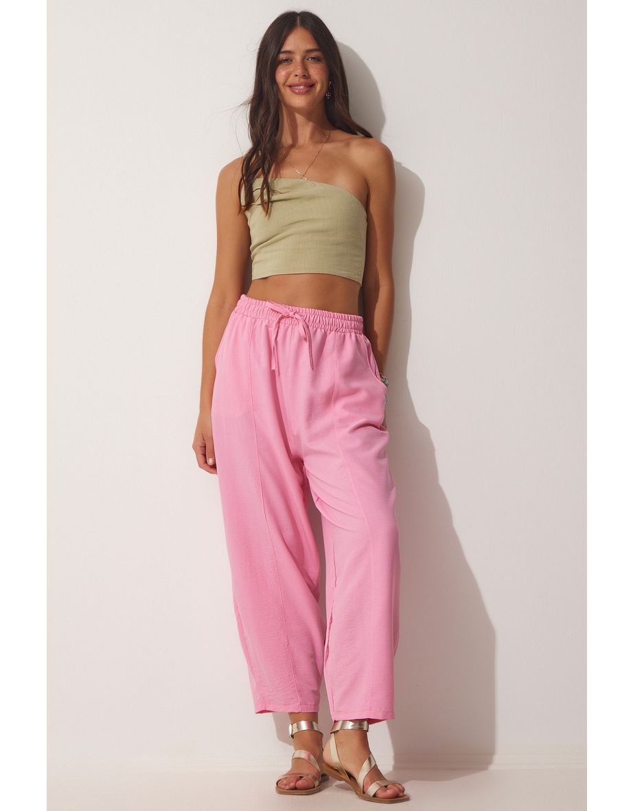 Pants - Pink - Carrot pants - 3