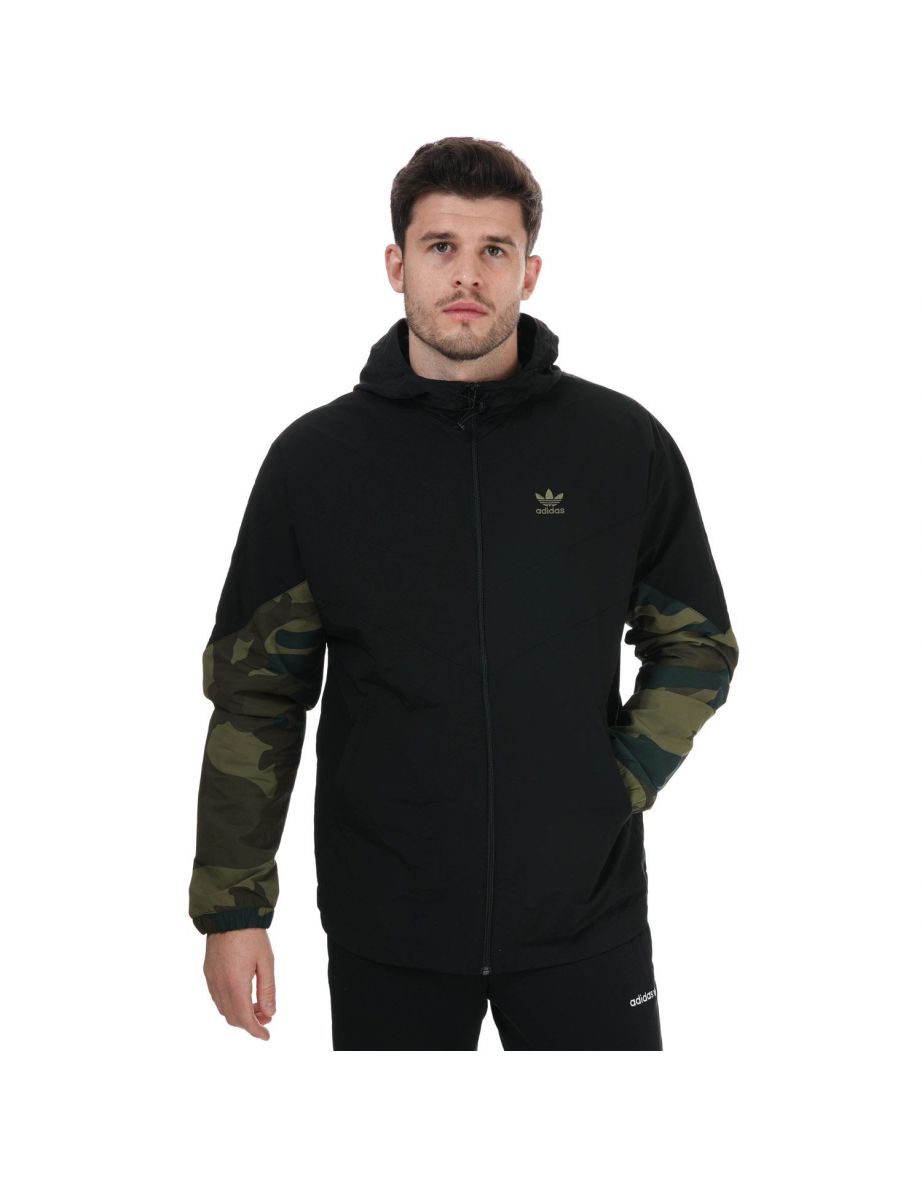 Adidas originals men's camouflage windbreaker shop