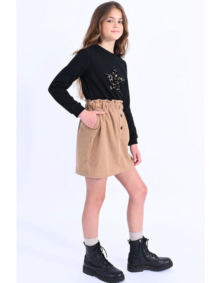 Mini Molly Brown Skirt