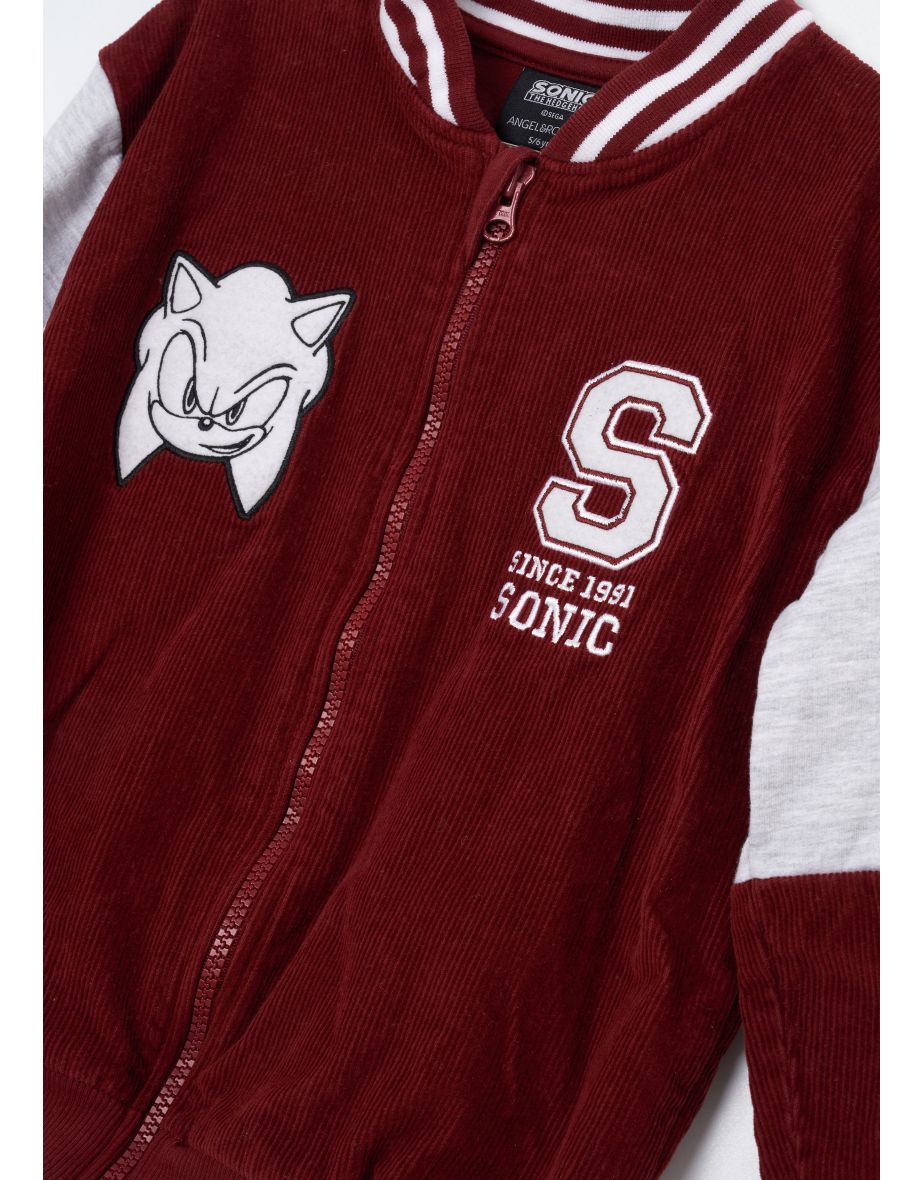 Sonic Red Cord Preppy Zip Thru - 2