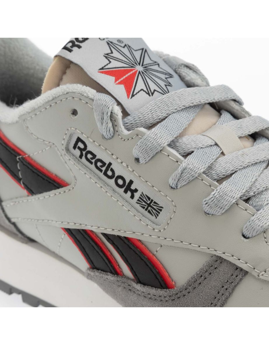 Men's Reebok Classic Leather Shoes in Grey - 4