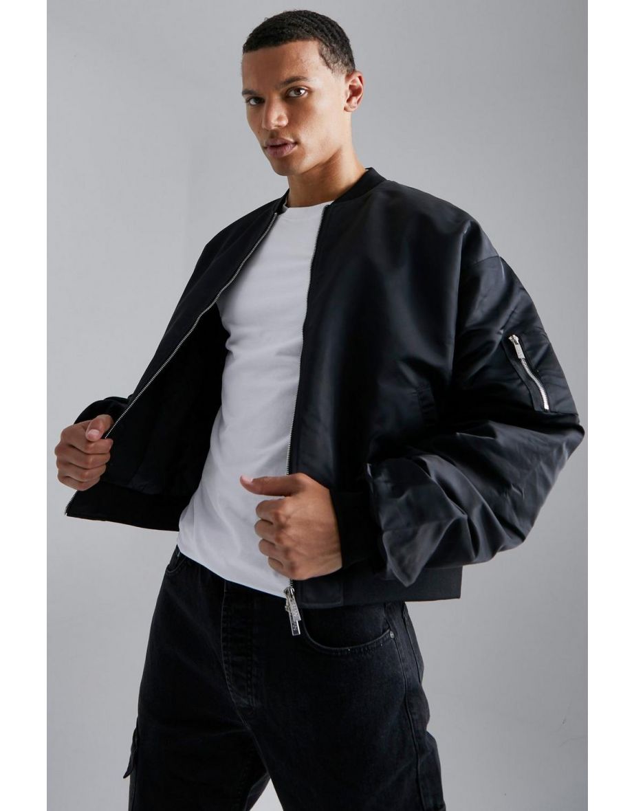 Nylon shop bomber jackets