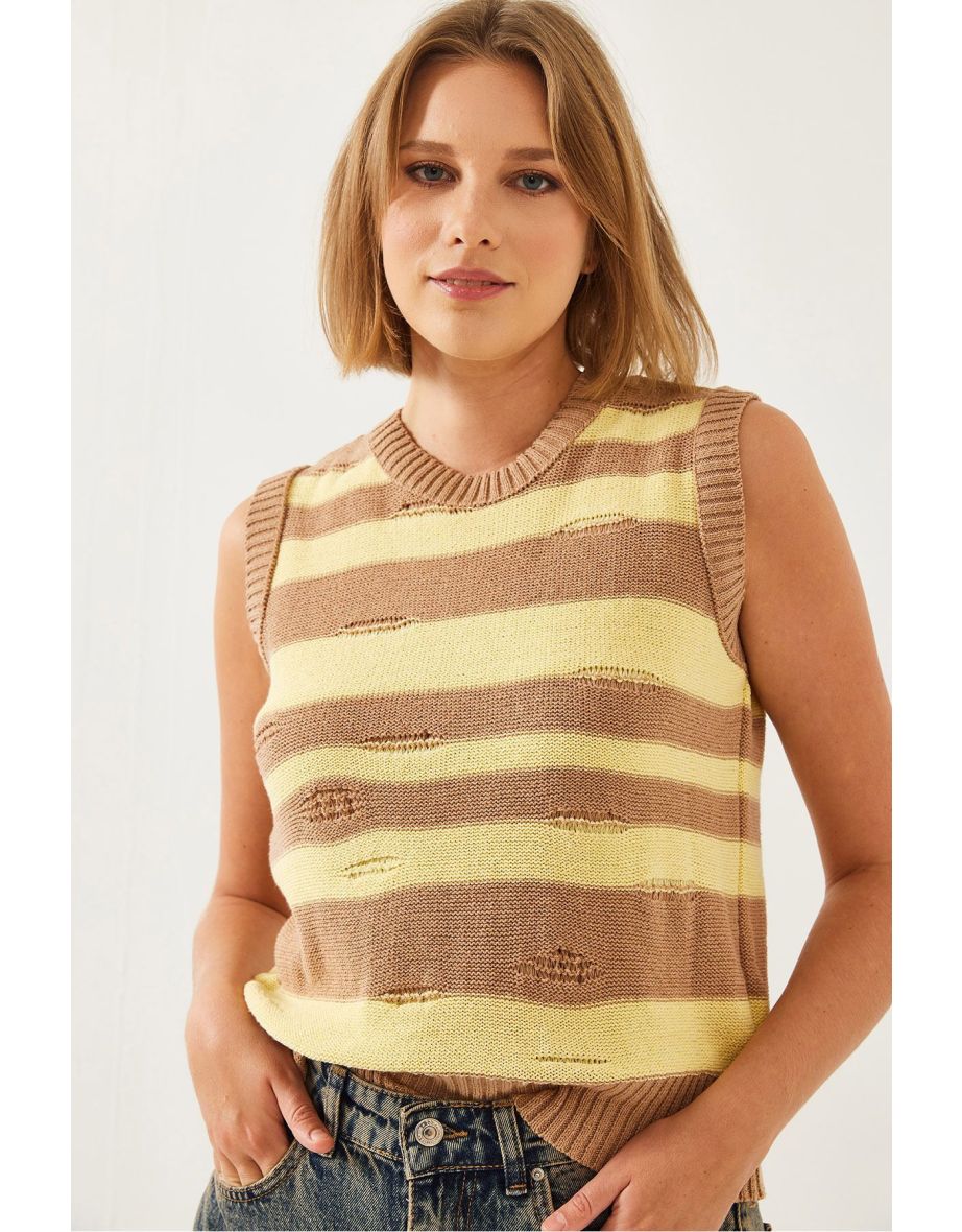 Women's Striped Sweater