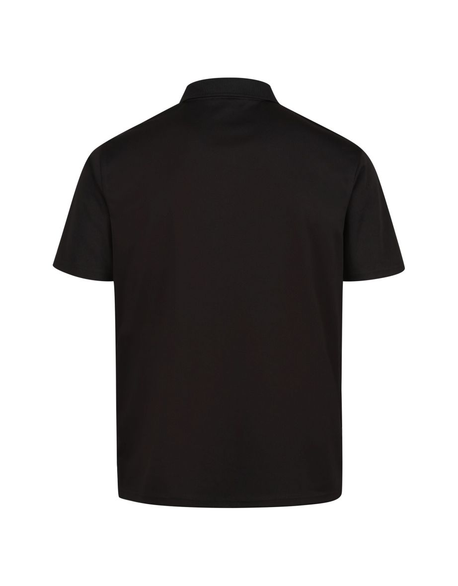 Regatta Mens Pro Moisture Wicking Polo Shirt - Black - 3